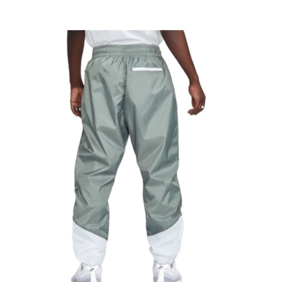 Nike Windrunner Men's Woven Lined Pants size Large gray/white track - Picture 8 of 9